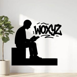 Sticker autocollant tarrassa lit avec le graffiti woxyz décoration decostickerstore - ZCAFCO