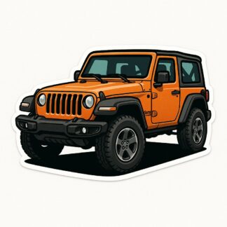 Autocollant Jeep wrangler décoration decostickerstore - ZY5ATM