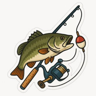 Autocollant Pêche décoration decostickerstore - S1KUBW