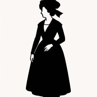 Sticker autocollant ARLESIENNE EN PIED décoration decostickerstore - OYFA7W