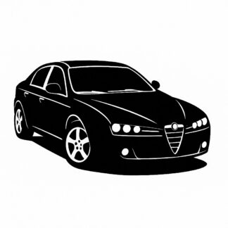 Sticker autocollant Alfa Romeo 159 décoration decostickerstore - OFMJMQ