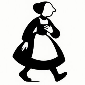 Sticker autocollant Bécassine décoration decostickerstore - 0ALL8C