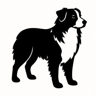 Sticker autocollant Berger australien décoration decostickerstore - PHUX1Y