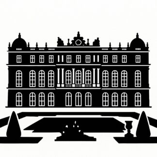 Sticker autocollant Château de Versailles décoration decostickerstore - FH5X86