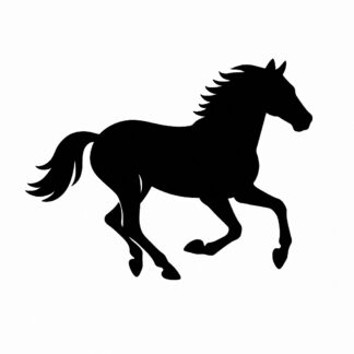 Sticker autocollant Cheval au galop décoration decostickerstore - 2YXWG9