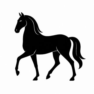 Sticker autocollant Cheval élégant décoration decostickerstore - FGO9FW