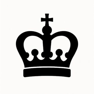 Sticker autocollant Couronne royale décoration decostickerstore - IVTI4N