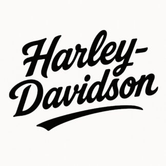 Sticker autocollant Écritures stylées texte : Harley Davidson décoration decostickerstore - PD8AFX