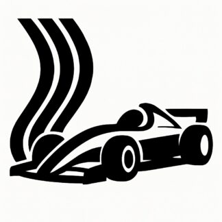 Sticker autocollant Lignes de course décoration decostickerstore - DYNCXB