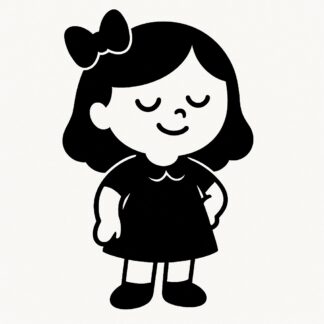 Sticker autocollant Melzinha décoration decostickerstore - LZO7MC