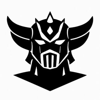 Sticker autocollant Tête goldorak décoration decostickerstore - JKGVRI