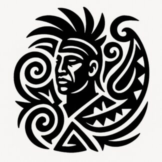 Sticker autocollant Tribale décoration decostickerstore - IKSMHR