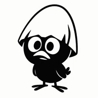 Sticker autocollant Un Calimero décoration decostickerstore - O5P5T0