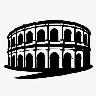 Sticker autocollant arènes de Nîmes décoration decostickerstore - WISZXU