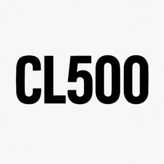 Sticker autocollant écriture logo CL500 décoration decostickerstore - HHE96G