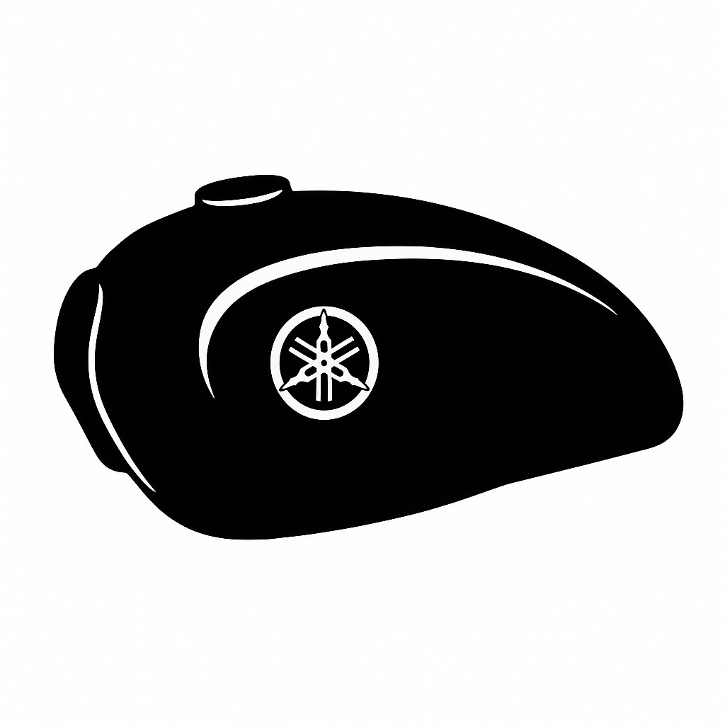 Sticker autocollant image du réservoir de carburant de la moto, yamaha décoration decostickerstore – VT0NXL