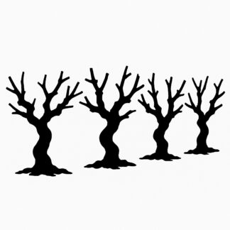 Sticker autocollant rang de CEPS DE VIGNE TAILLE EN GOBELET EN HIVER décoration decostickerstore - GE6QHO