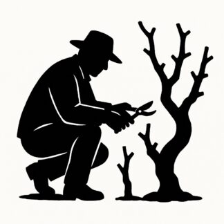 Sticker autocollant tailleur de ceps de vigne décoration decostickerstore - 5U1XER