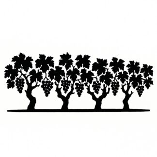 Sticker autocollant une rangée de ceps de vigne décoration decostickerstore - TAZUEV