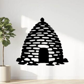 Sticker autocollant capitelle en pierre sèche décoration decostickerstore - 0GZHR2