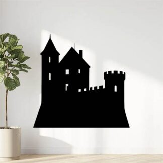 Sticker autocollant château d'Aramon décoration decostickerstore - 7LI87A