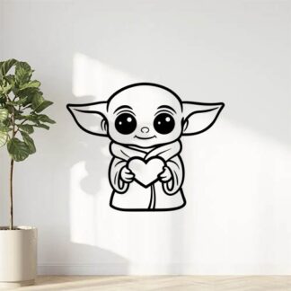 sticker autocollant starwars yoda 1 ACGYD