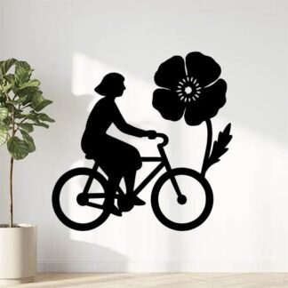 Sticker autocollant Poppy vélo décoration decostickerstore - AGB2CN