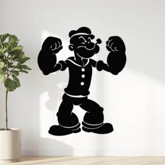 Sticker autocollant Popeye le marin décoration decostickerstore - AZZYUQ