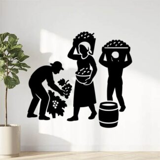 Sticker autocollant vendeurs en pleine saison décoration decostickerstore - C1P1XP