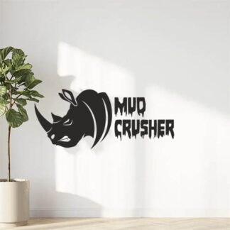 Sticker Autocollant  4x4 Mud Crusher