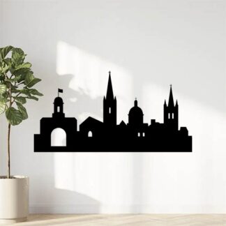 Sticker autocollant skyline sainters décoration decostickerstore - ETC4F2