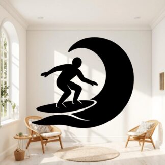 Sticker autocollant Surf décoration decostickerstore - GA5KPW