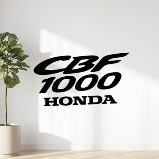 Sticker autocollant écriture stylée CBF 1000 Honda décoration decostickerstore - H0KWNU