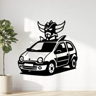 Sticker autocollant Twingo goldorak décoration decostickerstore - H6GFEJ