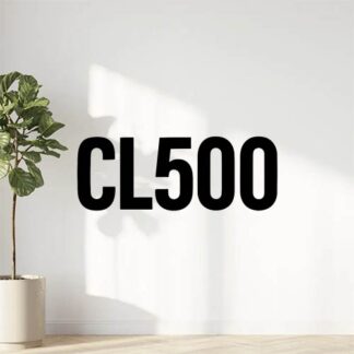 Sticker autocollant écriture logo CL500 décoration decostickerstore - HHE96G