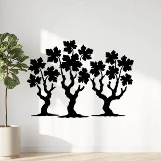 Sticker autocollant PLUSIEURS CEPS DE VIGNE TAILLE EN GOBELET décoration decostickerstore - HZLVHP