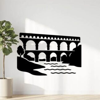 Sticker autocollant pont du gard décoration decostickerstore - I4Z3DW