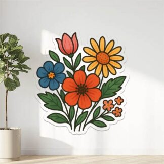 Autocollant Fleurs décoration decostickerstore - IHJEFR