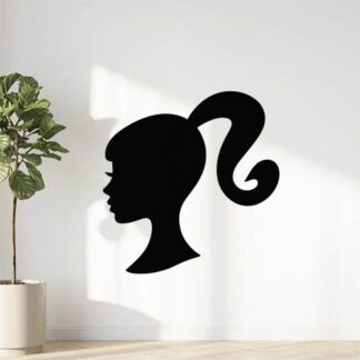 Sticker autocollant Logotype de Barbie taille moyenne en vinyle pour la voiture décoration decostickerstore - K7SZZX