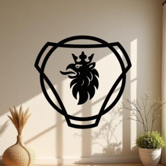 Sticker autocollant Uniquement le logo scanna minimaliste pour camion décoration decostickerstore - KR1ZLK