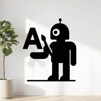 Sticker autocollant A.Art décoration decostickerstore - LC9JV9