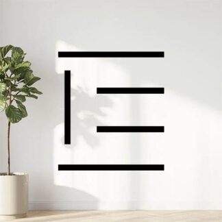 Sticker autocollant Lignes droites décoration decostickerstore - MEKJLT
