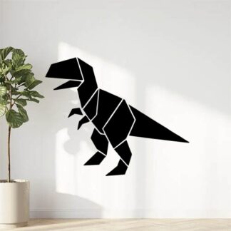 Sticker autocollant Origami tyrannosaure décoration decostickerstore - MNEK2N