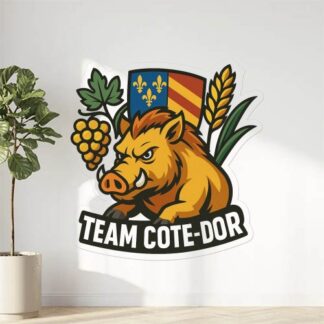 Autocollant Team Côte d'or décoration decostickerstore - NA7OTI