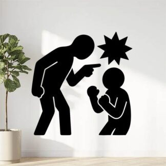 Sticker autocollant Menaces et avertissements décoration decostickerstore - Q6L9S0