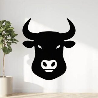 Sticker autocollant TETE TORO décoration decostickerstore - QCAHRT