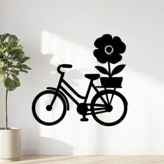 Sticker autocollant Vélo Poppy décoration decostickerstore - QN63KC