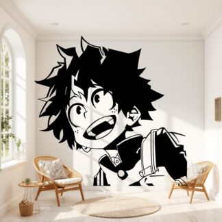Sticker autocollant manga Deku
