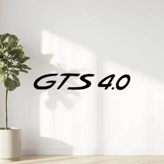 sticker autocollant Porsche GTS 4.0 1 TBZRJ