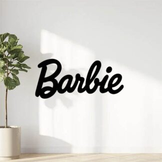 Sticker autocollant Je veux le symbole écrit de Barbie. décoration decostickerstore - UXBIAN